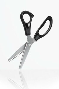手芸用はさみ 手芸バサミ ギザギザハサミ ピンキング 裁断はさみ 裁縫 革製品 カット はさみ 鋏 サック 布用 髪用 ぎざぎざはさみ 工作