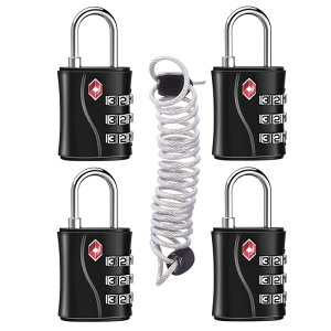 ZHEGE TSA ���b�N ���C���[���b�N ���s�p 3���_�C������