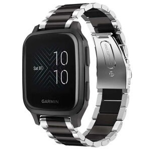 Lamshaw for Garmin Venu Sq �o���h, �X�e�����X ���^�� �x���g �����o���h �Ή� GARMIN(�K�[�~��) Venu Sq �X�}�[�g�E�H�b�`