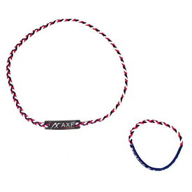 サンフォード AXF axisfirm アクセフ 2269053 カラーバンド2本セット (ネックレス&amp;ブレスレットセット) IFMC.(イフミック)NV