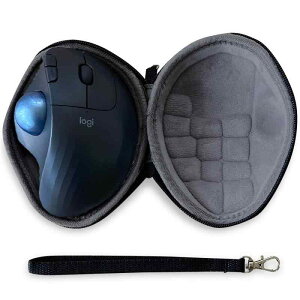 ロジクール (Logicool) ERGO M575GR / M575S 専用保護収納ケース トラックボールマウス 無線 Bluetooth ワイヤレスマウス