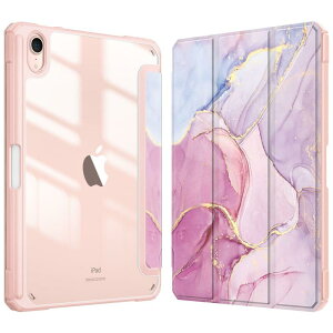 Fintie for iPad Mini 7 �P�[�X (A17 Pro 2024) / iPad Mini 6 �P�[�X 2021 8.3�C���` ��7/6���� �����o�b�N�J�o�[ Pencil ���[�\ Pencil ���C�����X�[�d�Ή� �O�܃X�^���h �X��