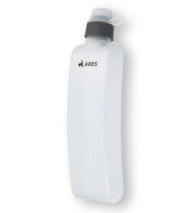 【揺れない設計】 ARES(アレス) ランニング ボトル 320ml 給水ボトル ハイドレーションボトル ソフトフラスク 自転車 軽量 ランニングポーチ対応 マラソン