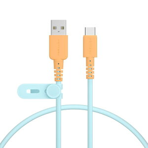 MOTTERU (���b�e��) USB-A to USB-C �V���R���P�[�u�� �[�d �f�[�^�]�� iPhone15�V���[�Y�Ή� ���Ȃ₩�ł��炩�� ���܂�ɂ����f���ɋ��� Quick Charge3.0 Nintendo Switch �Ή� ���x�Z���T�[
