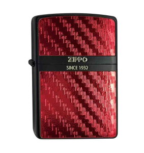 ZIPPO(�W�b�|�[�jBK-Carbon �J�[�{�� �v���[���g �V���v�� (���b�h)