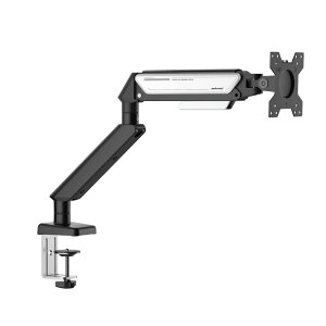 Andaseat ���j�^�[�A�[�� �V���O�� 13�`32�C���` ��^ ���C�h �K�X�X�v�����O�� �㉺ ���E �p�x �����\ 360°��] �N�����v�� �O�����b�g�� �ω׏d9kg VESA�K�i �f�X�N�}�E���g �f�X�N�ݒu �A���_