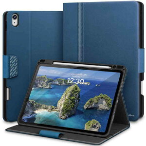 KingBlanc iPad Air 13�C���` �P�[�X (M4/M3/M2�A2026/2025/2024) ��p �蒠�^ �y�����[ Apple Pencil Pro/USB-C�Ή� ����PU���U�[�� �I�[�g�X���[�v �y���V���z���_�[�t�� �G�`���p�x �X