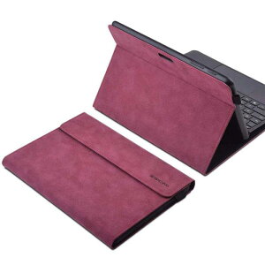 xisiciao For Surface Go 2/3/4 �ی� �P�[�X �T�[�t�F�X �S�[�p10.5-�C���`/�S�[ 10-�C���` �X�^�C���X �z���_�[�t�� ���p �|���G�X�e�� �X���� �y�� �J�o�[ �݊��� �^�C�v �J�o�[ �L�[�{�[�h�t��