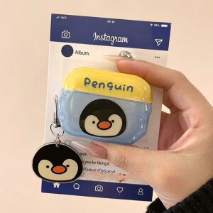 AirPods �P�[�X �y���M�� �h�Ռ� �ی�J�o�[ �\�t�g TPU �f�� ���� �v�����g ���킢�� �n���K�[ �A�N�Z�T���[ ���j�o�[�T�� �f�U�C�� �y�� �Ռ��z�� �P�[�X �A�N�Z�T���[