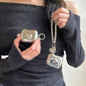 AirPods �ی�P�[�X �d�C���b�L���H ���� �n�[�g �f�U�C�� TPU �\�t�g�P�[�X �n���M���O�X�g���b�v �n�[�g���`�[�t �n���M���O�`�F�[�� ���� �n�[�g �����O�t�� �n�[�g �n���K�[�s�[�X �V��
