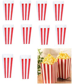 50枚入り 紙袋ポップコーンボックスお菓子 ポップコーン カップ キャンディー容器