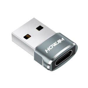 HOWJIM USB Type-C ϊA_v^ USB C ϊA_v^ ^ }[dƍf[^] ^CvC (X) to USB2.0 (IX) ϊA_v^ OTGΉ CzΉ ^Cvc ϊ M-acBook Air i-Pa