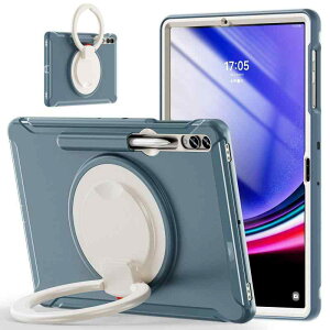 360�x��] �X�^���h Galaxy Tab S9 FE 10.9�C���` �P�[�X Tab S9 11�C���` �J�o�[ �Ռ��z�� ��� ������t�� �n���h���t Android �^�u���b�g �M�����N�V�[ Tab S8 11 / S7 11&quot