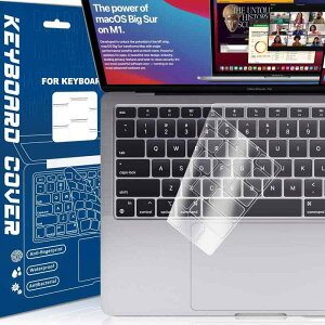 �y2020�N11������ M1�`�b�v ���� ���f���zMacbook Air 13 2020 �p �L�[�{�[�h�J�o�[ �Ή� A2337/A2179 (US) �p��z�� �ی�ɔ� ���������� �h�� �h�o �ϖ� �}�b�N�u�b�N �G�A�[ 13�C���` �ی� �t�B����