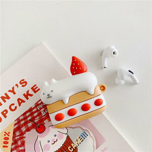 AirPods �ی�P�[�X ���킢�� �X�g���x���[ �L �P�[�L �� �V���R�� �\�t�g�V�F�� �����p �J�[�h ���� ���`�[�t �n���h�X�g���b�v �t�� �y�� �Ռ��z�� �|�P�b�g ����₷�� ����g�� �ʋ� �ʊw 