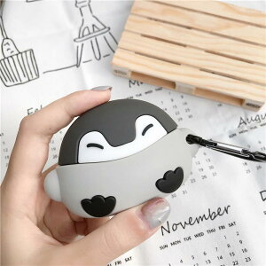 AirPods �ی�P�[�X ���킢�� �y���M�� �Ԃ���� �f�U�C�� �\�t�g �P�[�X PVC �f�� ���� ���`�[�t ���� �P�[�X �P�[�X�J�o�[ �n���h�X�g���b�v �t�� ���j�Z�b�N�X �X�}�z �A�N�Z�T���[ �P�[�X ��