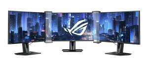 ASUS ROG�x�[���t���[�L�b�g ABF01 27�C���`�ȉ�(27�C���`�܂�)�A�x�[����13mm�����A�f�B�X�v���C�̌���20mm�ȏ�̕��ʃ��j�^�[�ɑΉ� ��ʂւ̖v���������߂�ROG Bezel Free Kit