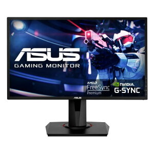 ASUS�Q�[�~���O���j�^�[VG248QG ? 24�C���` / �t��HD�i1920x1080�j / 165Hz / TN /0.5ms GTG/�������ߋ@�\/ELMB/