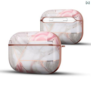AirPods �ی�P�[�X PC TPU �d�C���b�L���H �d�� �P�[�X �ϏՌ� �y�� �R���p�N�g �f�U�C�� �u���b�N �O���[ �s���N �u���[ �S�[���h �V���o�[ ���^���b�N