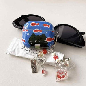AirPods �P�[�X �v���e�N�^�[ �ی�J�o�[ �R�[�q�[���L �L�� ���킢�� �L�����N�^�[�f�U�C�� �n���M���O�`���[�� �t�� TPU�f�� �N���A �_�� �Ռ��z�� �L�����f�B�J���[ �ʋ� �ʊw ���i�g�� �P�[