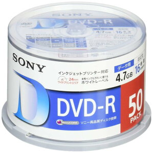 SONY データ用DVD-R 16倍速 スピンドルケース 30枚パック 30DMR47LLPP parent