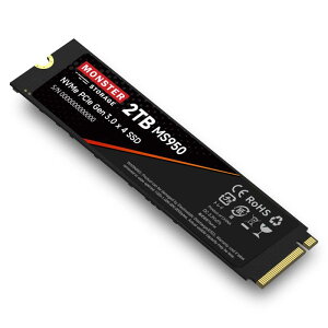 Monster Storage NVMe SSD PCIee Gen3×4 M.2 Type 2280  SSD 3D NAND [J[