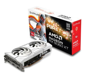 SAPPHIRE PURE Radeon RX 9060 XT GAMING OC 16GB �O���t�B�b�N�X�{�[�h 11350-02-20G VD9221