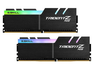 G.Skill DDR4������ DDR4-3200 32GBKit�i16GB×2���g�j OVERCLOCK WORKS�w�����T�X�e�b�J�[�t�� F4-3200C16D-32GTZR