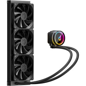 upHere �ȈՐ���CPU�N�[���[ ���W�G�[�^�[ ����V�X�e�� 120mmPWM�t�@�� �É� ARGB LED�w�b�h����