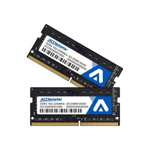 Acclamator DDR4 3200MHz �m�[�gPC�p������ PC4-25600 1.2V SODIMM 260�s�� �m�[�g�p�\�R�� �p�\�R�� ������