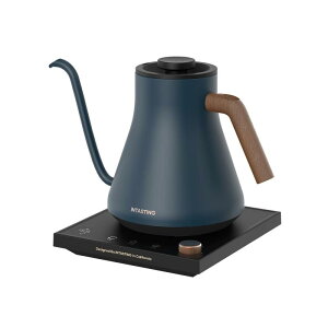 intasting �d�C�P�g�� �R�[�q�[ 1°C�P�ʂ̉��x���� �R�[�q�[ �P�g�� �׌��h���b�v 1200W�������� 2���ԕۉ� LED�\���p�l�� �d�C�|�b�g �h���b�v �|�b�g �󕰂��h�~ �R���p�N�g0.9L �N���X�}�X �V�N