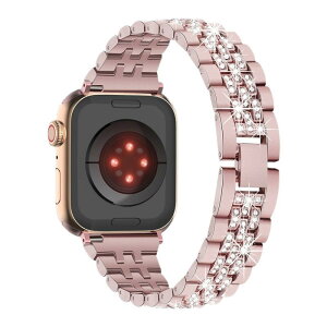 Apple Watch ���^�� �u���X���b�g 22mm �� ������ �_�C�������h�� ���� �X�e�����X �܂��݃o�b�N�� �u���b�N �V���o�[ ���[�Y�S�[���h �s���N�S�[���h �S�[���h ����J���[ 38mm 40mm 41mm 42mm 44mm 45