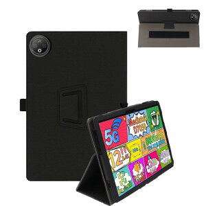 For DOOGEE VPAD�P�[�X 12�C���` �^�u���b�g �P�[�X 360°�S�ʕی� ��܂�X�^���h�����p���� �y���z���_�[�t�� �㎿PU���U�[ �L�Y�h�~ �y�� �S�ʕی� DOOGEE VPAD �^�u���b�g�J�o�[ �i�u���b�N)