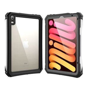 ipad mini7/mini6 �Ή� �h���P�[�X�J�o�[ 2021 ��6���� 8.3�C���` IP68�h���K�i �y�� ���^ �ϏՌ� ����Ή� �S�ʕی� �X�^���h�@�\�t�� �X�g���b�v�t�� �A�E�g�h�A �����C �v�[�� A2567/A2568/A2569�i�u��