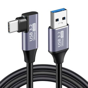 Boanxin USB Type-C �P�[�u�� L���^�AUSB-A to USB-C�A10Gbps�����f�[�^�]���A3A/20V�}���[�d�AQC3.0�Ή��A�i�C�����҂݁A100cm�A�u���b�N�AMacBook Pro/Air/iPhone16/Galaxy S