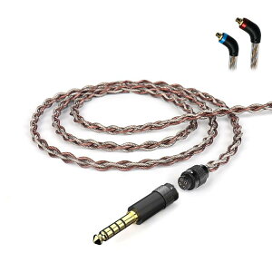 okcsc AS500 ���P�[�u�� MMCX �P�[�u�� �C���z���P�[�u�� 4�c OFC �����\�ȃv���O SE�V���[�Y�p Shure�p JVC�p SE215/SE535/HA-FX850/HA-FX1100/HA-FD02�ȂǂɓK������