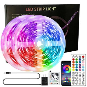 �e�[�v���C�g �������F SMD5050 �z�[������ IP65�h�� �X�܊ŔQ�[���� �����R��44�L�[ ���a���� �N�₩ 5m/10m/15m/20m�I���� 2