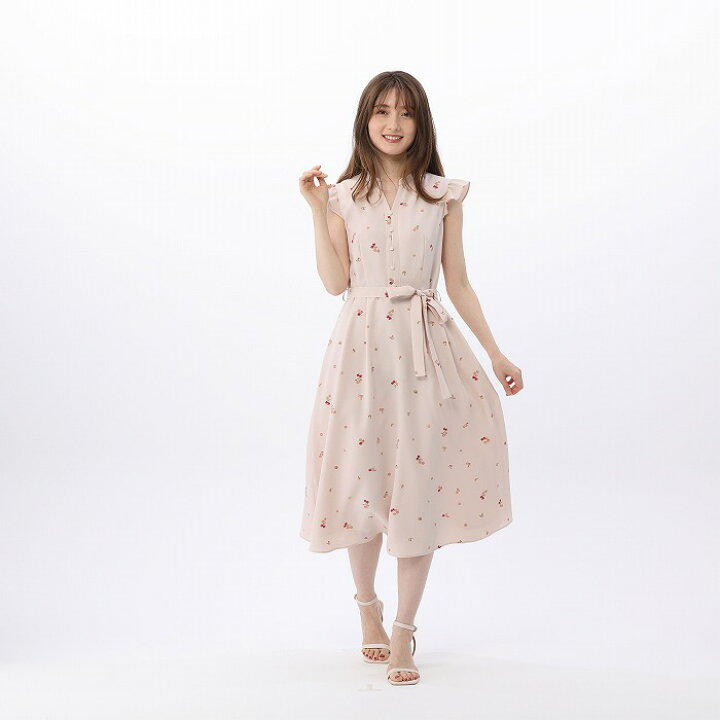 楽天市場 期間限定80 Off フルーツプリントワンピース ワンピース フルーツ フルーツ柄 プリントワンピース ウエストリボン ウエストマーク ワンピ ノースリーブ レディース おしゃれ かわいい フェミニン 代 30代 上品 Natural9