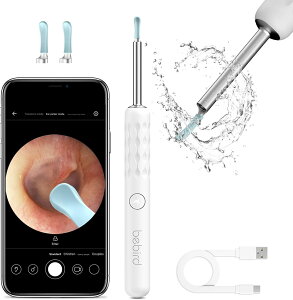 ������ �J���� Bebird ������ �J���� ���^ 3.5mm�����Y �������J���� ���|�� �C���[�X�R�[�v 1080P HD�掿 �������t�� ���~�� ���C�N���[�j���O ����WiFi�A�� IOS&Android�Ή� IP67 �h�� ���N��� ���C�g