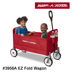 RADIO FLYER ラジオフライヤー フォールドワゴン #3956A カート ワゴン 収納 かご 台車 子供用 レジャー キャンプ おもちゃ入れ 片付け 収納 運搬 安全 安心 買い物 四輪車 アメリカ 雑貨 #3956A EZ Fol