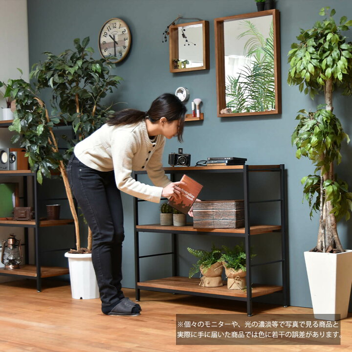 楽天市場】ラック 棚 オープンラック 木製 ウッドラック パ 