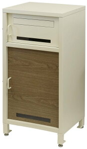宅配ボックス ポスト付き ポスト 屋外 一戸建て 大容量 おしゃれ デリバリーボックス シンプル ポスト一体型 大型 ラウロ PBX-026 PBX-027