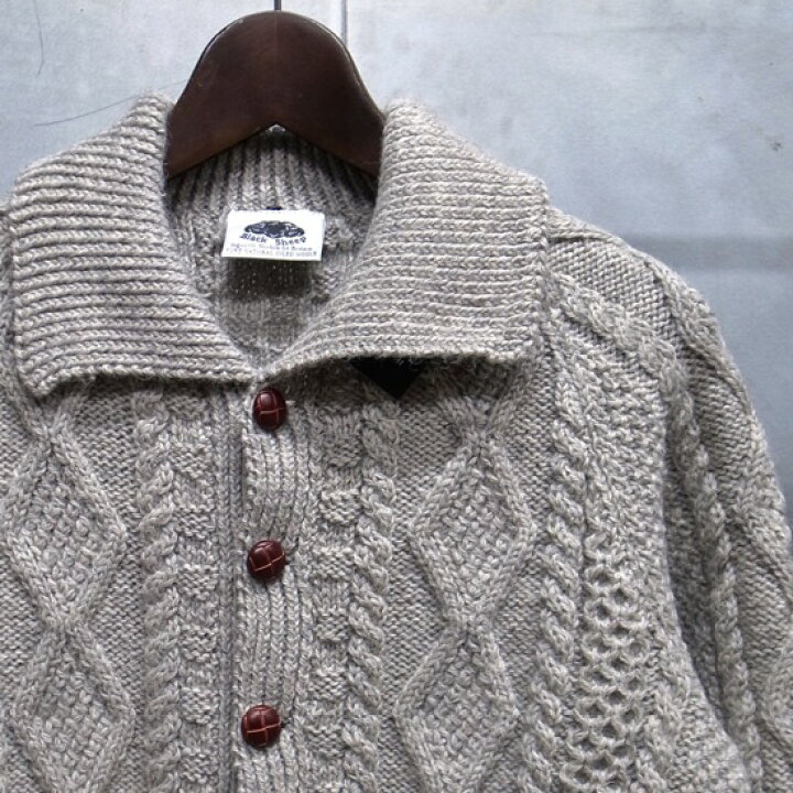 楽天市場】【 Black Sheep / ブラックシープ 】 HAND KNIT ARAN 