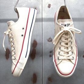 【 CONVERSE / コンバース 】 CANVAS ALL STAR J OX [NATURAL WHITE] / キャンバス オールスター J OX MADE IN JAPAN / 日本製