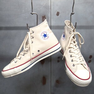 y CONVERSE / Ro[X z CANVAS ALL STAR J HI [NATURAL WHITE] / LoX I[X^[ J HI [i`zCg] {