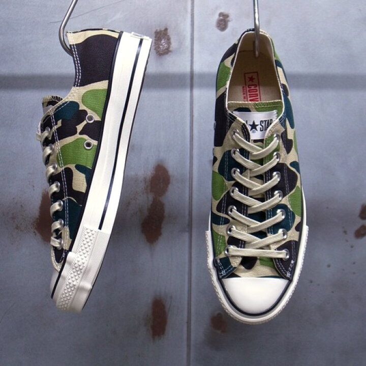 楽天市場】【 CONVERSE / コンバース 】 CANVAS ALL STAR J 83CAMO OX 