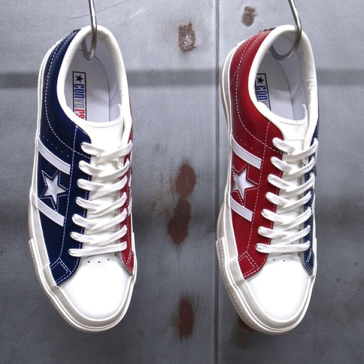 楽天市場】【 CONVERSE / コンバース 】 STAR&BARS LEATHER BB 