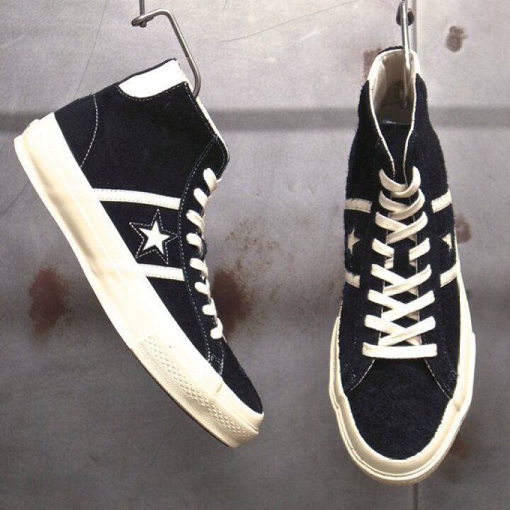 楽天市場】【 CONVERSE / コンバース 】 STAR&BARS SUEDE HI / スター 