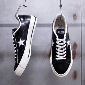 �y CONVERSE / �R���o�[�X �z ONE STAR J / �����X�^�[ J �mBLACK×WHITE�n MADE IN JAPAN / ���{��