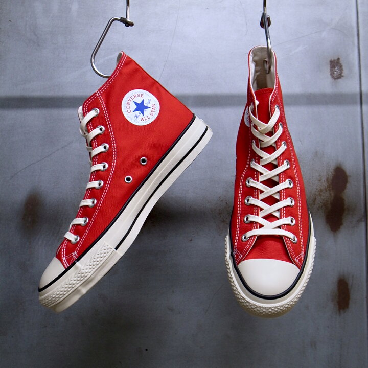 楽天市場】【 CONVERSE / コンバース 】 CANVAS ALL STAR J HI [RED 